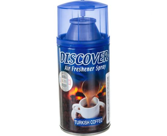 Сменный баллон для автоматического освежителя DISCOVER TURKISH COFFEE 320 мл кофейный DSR 0016-21 