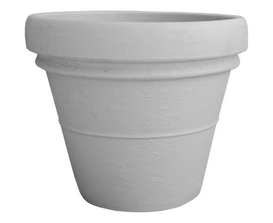 Цветочный горшок Акватек Decorato серый 2-40-2104 