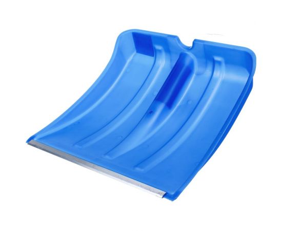 Лопата для снега Репка Снежинка Павлово пластмассовая, цветная, алюминевая планка, без черенка 15435 