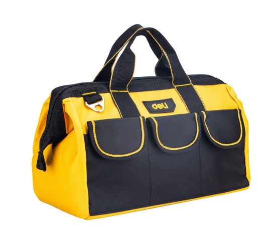 Сумка для инструментов DELI dl430013 310x170x220 мм, ткань oxford, плечевой ремень, 5 карманов 98478 