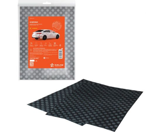 Автомобильные влаговпитывающие коврики (50х38 см, 2 штуки) Airline ACM-LA-01 