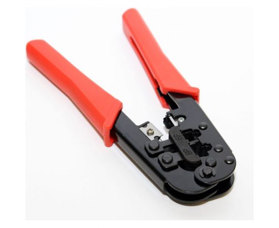 Обжимные клещи 5bites для коннекторов RJ-45 RJ-12/11 с фикс. и зачистки витой пары LY-T568A 