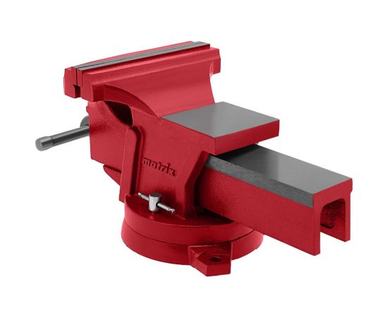 Слесарные тиски MATRIX 200 мм, поворотные, с наковальней 18603 – изображение 2