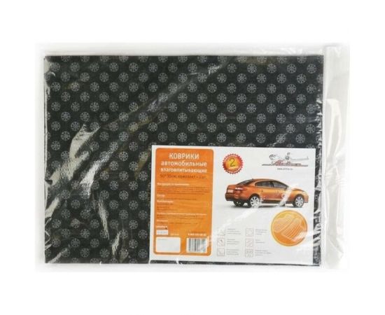 Автомобильные влаговпитывающие коврики (50х38 см, 2 штуки) Airline ACM-LA-01 – изображение 2
