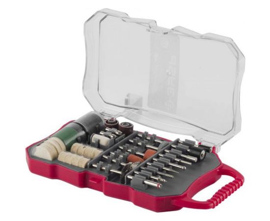 Набор мини-насадок для гравировальных машин 70 предметов Зубр 35906-H70 – изображение 2