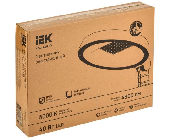 Светильник IEK LED ДКУ Парк 2001-40Д 5000К, IP65 LDKU0-2001-040-5000-K02 – изображение 2