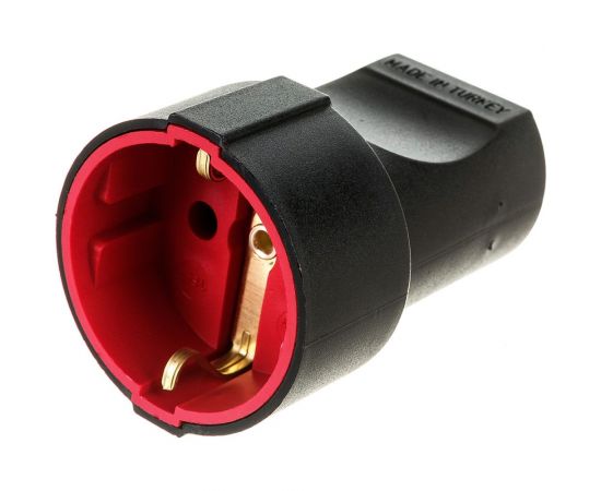 Штепсельное гнездо AY-KA с заземлением 16A 250В черный 7911700 – изображение 2