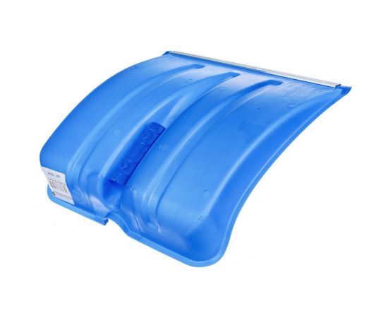 Лопата для снега Репка Снежинка Павлово пластмассовая, цветная, алюминевая планка, без черенка 15435 – изображение 2