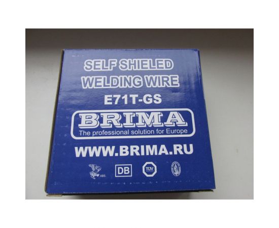 Проволока сварочная порошковая E71T-GS 1 мм, 1 кг Brima НП000001208 – изображение 3