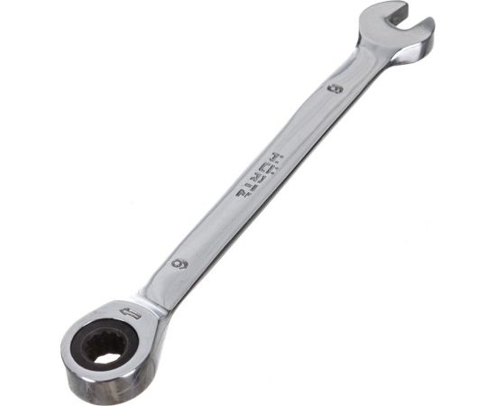 Комбинированный ключ HORTZ трещоточный 6х6 хромированный HOR 132555 – изображение 3