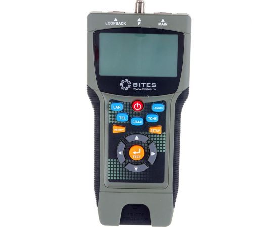 Сетевой тестер кабеля 5Bites UTP/FTP/STP RJ45, TEL RJ11/12, BNC, рефлектометр TDR, LCD LY-CT030 PRO – изображение 3