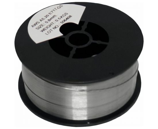 Проволока сварочная порошковая Е71TGS 0.8 мм, 0.5 кг Brima НП000001102 – изображение 3