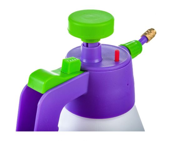 Ручной усиленный опрыскиватель с насосом PALISAD 1л, поворотный распылитель, клапан сброса давления 64733 – изображение 3