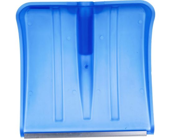 Лопата для снега Репка Снежинка Павлово пластмассовая, цветная, алюминевая планка, без черенка 15435 – изображение 4