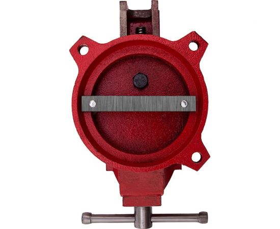 Слесарные тиски MATRIX 200 мм, поворотные, с наковальней 18603 – изображение 4