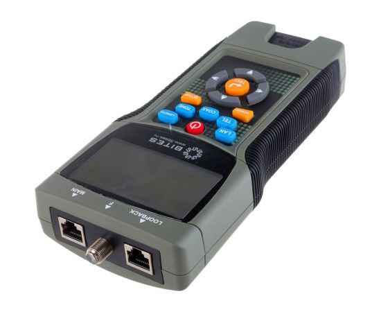 Сетевой тестер кабеля 5Bites UTP/FTP/STP RJ45, TEL RJ11/12, BNC, рефлектометр TDR, LCD LY-CT030 PRO – изображение 5
