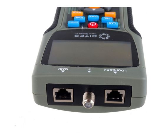 Сетевой тестер кабеля 5Bites UTP/FTP/STP RJ45, TEL RJ11/12, BNC, рефлектометр TDR, LCD LY-CT030 PRO – изображение 6
