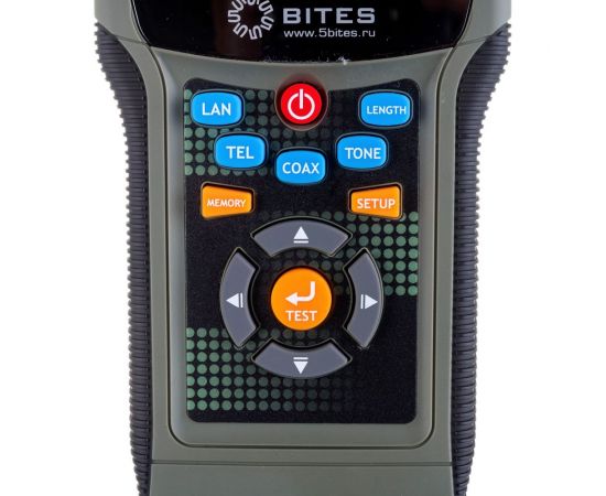 Сетевой тестер кабеля 5Bites UTP/FTP/STP RJ45, TEL RJ11/12, BNC, рефлектометр TDR, LCD LY-CT030 PRO – изображение 7