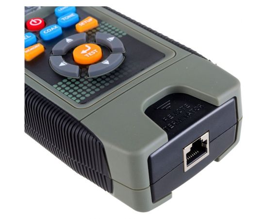 Сетевой тестер кабеля 5Bites UTP/FTP/STP RJ45, TEL RJ11/12, BNC, рефлектометр TDR, LCD LY-CT030 PRO – изображение 8