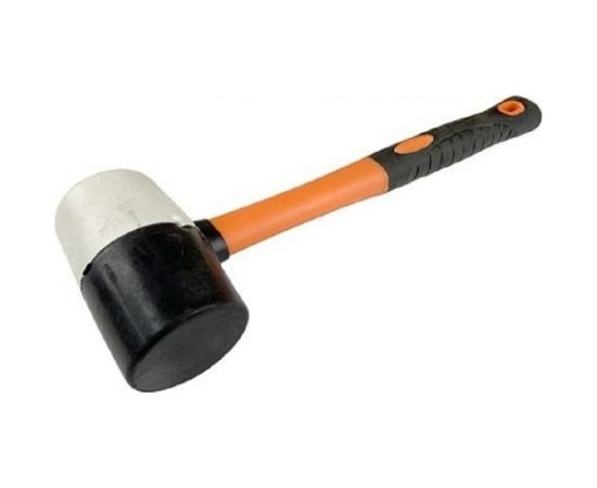 Киянка Спец 225 г, ч/б резиновый боек, фибергласовая рукоять СПЕЦ-3538 