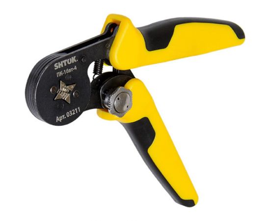 Пресс-клещи для опрессовки втулочных наконечников SHTOK ПК-16вт-4 03211 