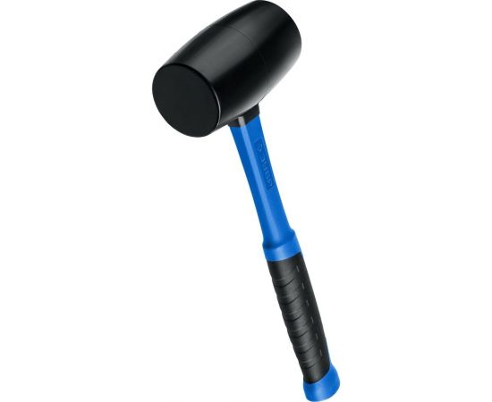 Резиновая киянка ЗУБР 900 г, чёрная, с фибергласовой рукояткой 20532-900_z01 