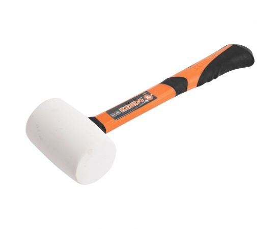 Киянка KENDO белая резина, 450 гр 25501 