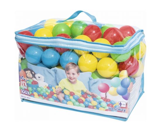 Пластмассовые мячи для игр BestWay 6.5см, 100шт 52027 BW 