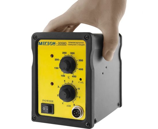 Паяльная станция ремонтная SMD термовоздушная МЕГЕОН 00580 – изображение 12
