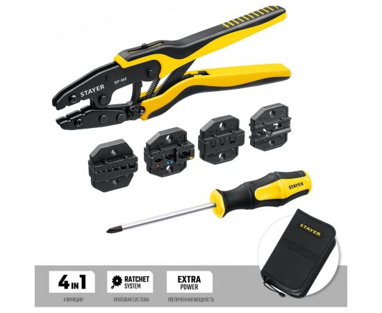 Пресс-клещи для кабельных наконечников STAYER SP-4M 45445 – изображение 14