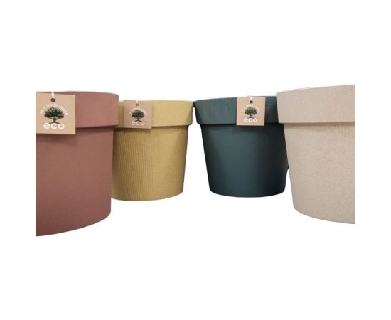 Горшок liveingreen Эко Протея слоновая кость диам. 22.5 см, высота 19.5 см, 5.2 л 4656757800538 – изображение 2