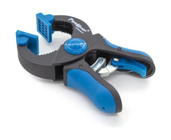 Клещеобразная струбцина РемоКолор пластиковый корпус, рычажный храповой механизм, 4""/100 44-2-010 – изображение 2