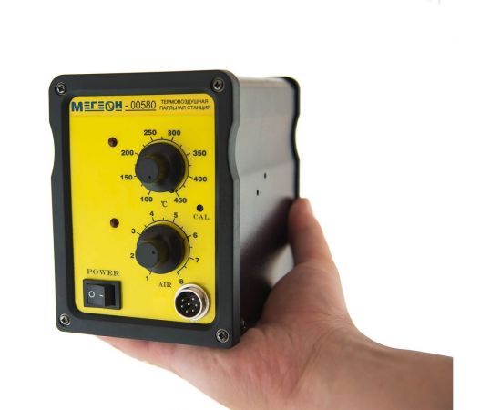 Паяльная станция ремонтная SMD термовоздушная МЕГЕОН 00580 – изображение 2