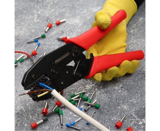 Кримпер для обжима PROconnect HT-301 E 0.5-4.0 кв.мм 12-3013-4 – изображение 2
