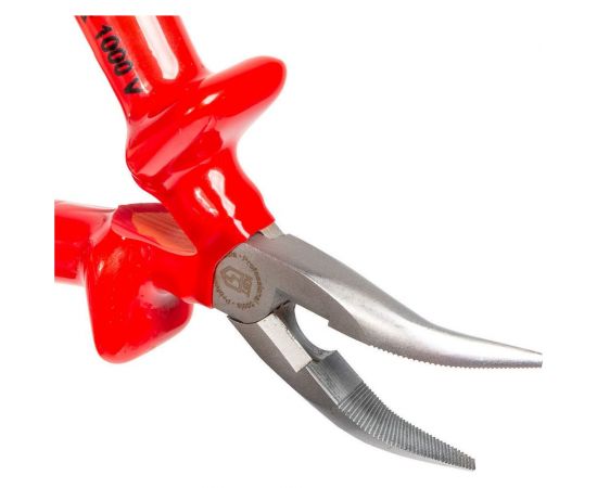 Диэлектрические длинногубцы КВТ изогнутые Эксперт 200 87101 – изображение 2