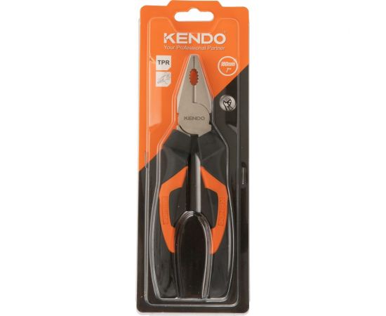 Комбинированные плоскогубцы KENDO 180 мм/7" 10132 – изображение 2