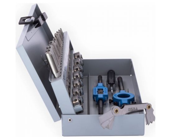 Набор ручных метчиков и плашек GSR 25х9 M3-M12 HSSG 32 предмета 00708070 – изображение 3