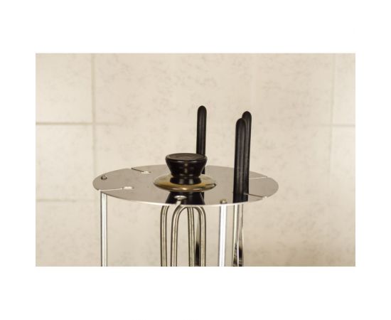 Электрическая шашлычница bbk BBQ603T нержавеющая сталь/черный 00-00000206 – изображение 3