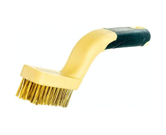 Щетка-мини по металлу ROCKFORCE ручная, в пластиковом корпусе с прорезиненной рукояткой RF-34012839 – изображение 3