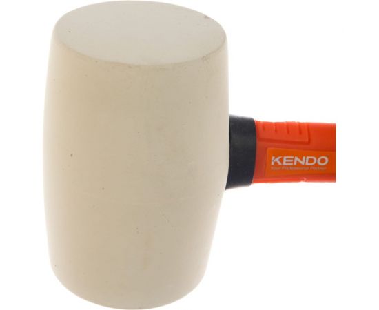 Киянка KENDO белая резина, 450 гр 25501 – изображение 3