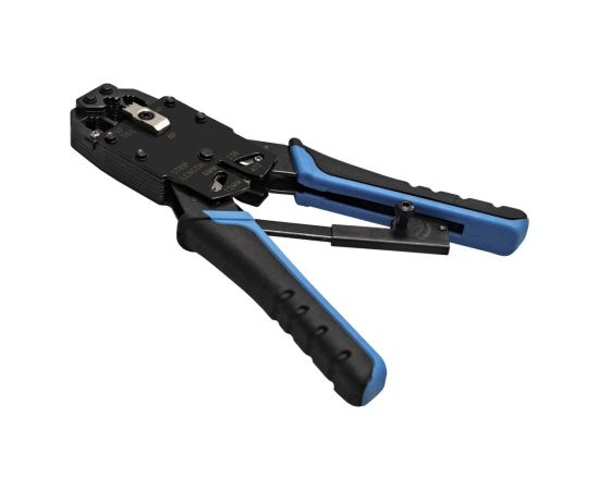 Инструмент ExeGate EX-T2008R для обжима RJ-45, RJ-11, 12, с храповым механизмом, прямой ход обжимки 293155 – изображение 3