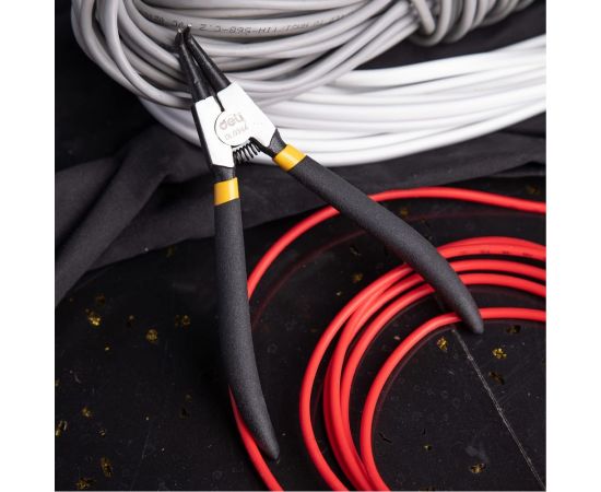 Изогнутый съемник внешних стопорных колец DELI DL0344 98433 – изображение 4