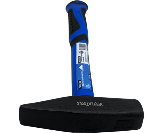 Слесарный молоток vertextools 200 г, фибергласовая обрезиненная рукоятка 10-20-200 – изображение 4