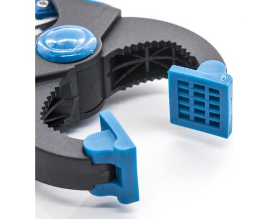 Клещеобразная струбцина РемоКолор пластиковый корпус, рычажный храповой механизм, 4""/100 44-2-010 – изображение 5