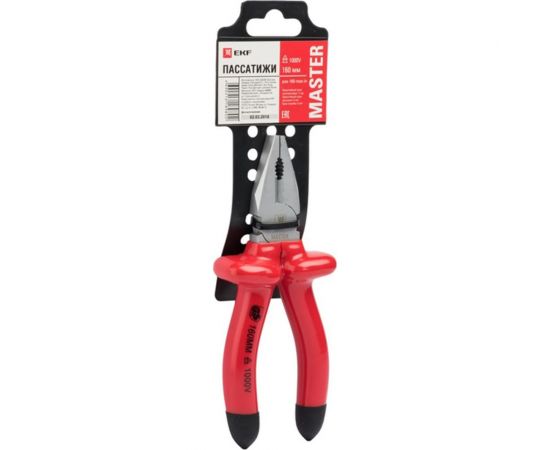 Пассатижи EKF Master 160 мм, 1000В pas-160-mas-in – изображение 5