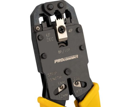 Кримпер для обжима PROconnect HT-200R P8C8, 6P6C, 4P4C 12-3442-4 – изображение 6