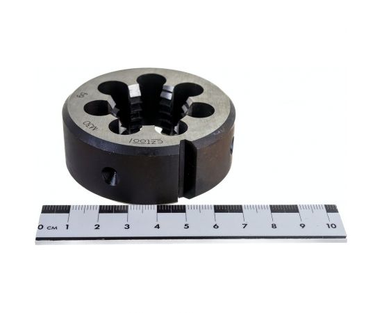 Плашка Bucovice Tools M 30 Шаг 3.5 115CrV3 65x25мм 210300 – изображение 6