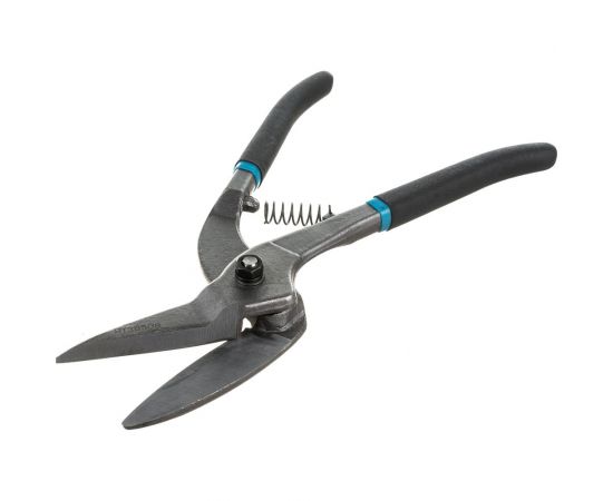 Ножницы для резки листового металла HOEGERT TECHNIK 300 мм, изогнутые HT3B509 – изображение 7