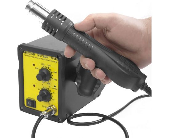 Паяльная станция ремонтная SMD термовоздушная МЕГЕОН 00580 – изображение 10
