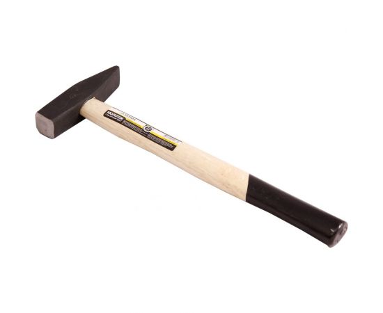 Слесарный молоток Ultima 500г, квадратный боек, деревянная рукоятка 121005 